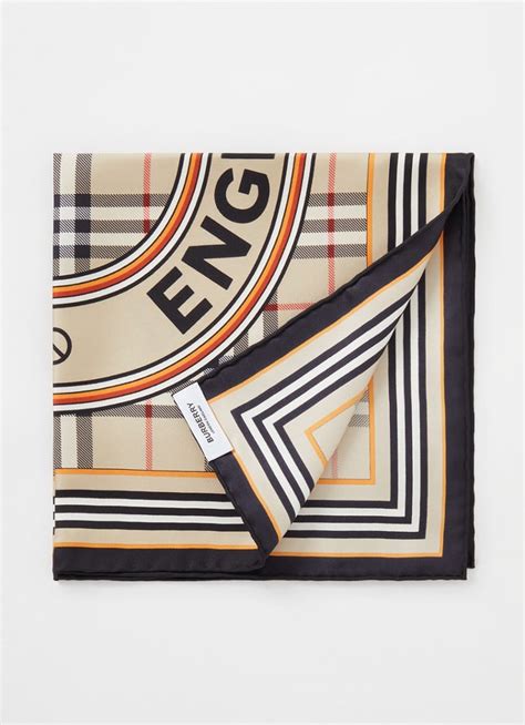 burberry sjaal zijde
